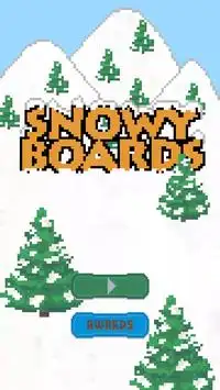 Snowy Boards Snowboarding Screen Shot 0