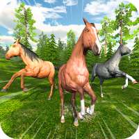 Jungle Horse Family Simulator: Fun Horse Games