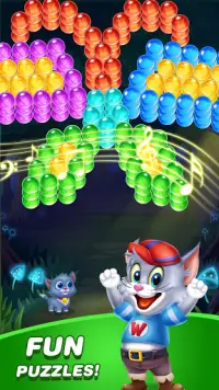 Bubble Shooter Tom 3 Kittys Screen Shot 1