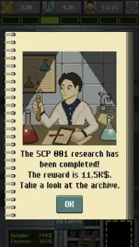 SCP Foundation:Idle Manager Screen Shot 6