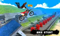 Crazy bike stuntman BMX pistas Screen Shot 0