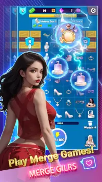 Merge Sexy Girls - AI Hotties Screen Shot 0