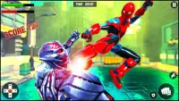 Strange Robot Spider hero Game Screen Shot 2