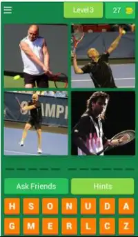 100 Greatest Tennis Player Screen Shot 3