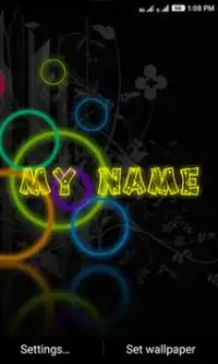 My Name Neon Screen Shot 3