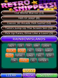 Retro Games Snippets Challenge Screen Shot 11
