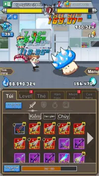 Tập đoàn hầm ngục P (Idle RPG) Screen Shot 6