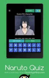 Naruto Quiz Screen Shot 7
