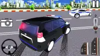 Polizei Auto Prado Park 3D Screen Shot 0