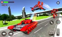 US Army Tank Robot Game 3D Screen Shot 2