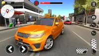 Prado Taxi Sim: City Cab Driving Game 2021 Screen Shot 0