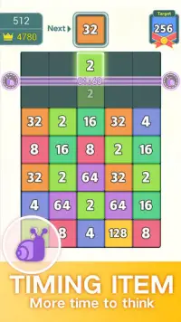 NumDrop: Fun & Free 2048 Block Number Puzzle Games Screen Shot 2