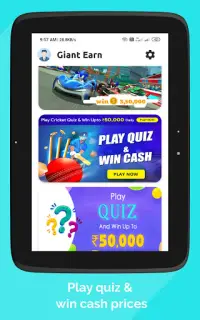 Giant Earn - Play Free Games and Earn Money Daily Screen Shot 16