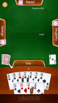 Canasta HD - Rummy Card Game Screen Shot 1