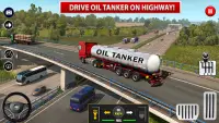 Offroad Oil Tanker Truck Games Screen Shot 0