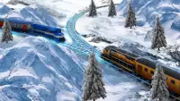 ट्रेन रेसिंग गेम्स 3डी 2प्लेयर Screen Shot 5