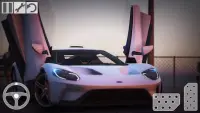 Highway Car Driving FORD GT Screen Shot 0