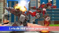 Polícia Robô Transformar - Cidade Sobrevivência Screen Shot 1