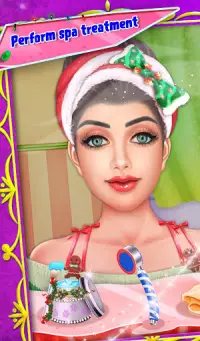 Christmas Makeup Dressup Games : Girls Games Screen Shot 2