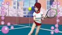 Anime School Girl Simulator 3D Screen Shot 1