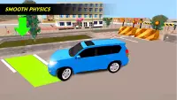 Gry samochodowe Prado Parking samochodowy gry 3D Screen Shot 2