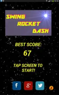 Swing Rocket Dash Screen Shot 2