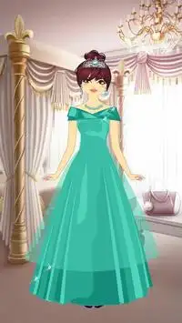 Princess Prom Dress Up Game Screen Shot 2