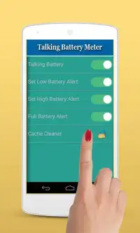Talking Battery Meter Screen Shot 0