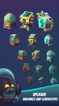 Space eXo Colony - Idle Tycoon Screen Shot 2