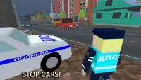 Russian Cars: Pixel Traffic Police Simulator Screen Shot 3