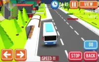 Cartoon Bus Simulator 3D Screen Shot 5