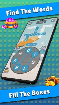 Kreuzworträtsel-Puzzle-Spiel Screen Shot 1