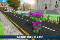 Infinity Dino Hero City Survival Screen Shot 4