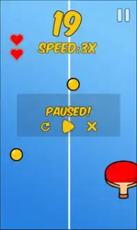 Ping Pong Game Screen Shot 2
