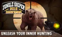 Jungle Sniper Hunting 2015 Screen Shot 0
