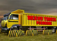 Heavy dump truck 3D parking Screen Shot 4