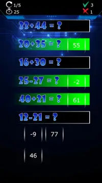 JRMath - mental arithmetic for adults, math games Screen Shot 4