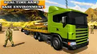 Army Cargo Truck Simulator : Transport cargo Army Screen Shot 5