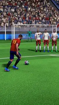 Mobile Soccer Free Kick Cup 2017 Screen Shot 0