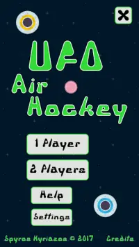 Ufo Air Hockey Screen Shot 1