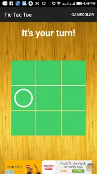 Tic Tac Toe Game Screen Shot 3