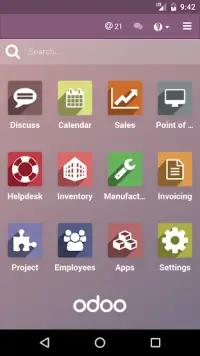 Odoo Screen Shot 1