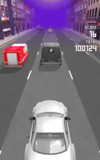 Fast car race - accident conduisant des extrêmes Screen Shot 0