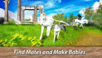 🦄🌈❤️ Pegasus Simulator: Flying 🐎 Horse Survival Screen Shot 7