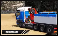 Rough Truck: Euro Cargo Delivery Transport Game 3D Screen Shot 0