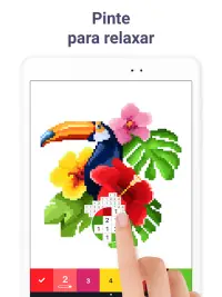 Pixel Art - pintar por números Screen Shot 8