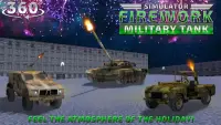 Simulateur de réservoir militaire Firework Screen Shot 1