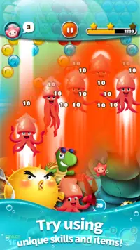 Bubble Shooter: Marine Boy Screen Shot 5