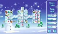 Frozen Mahjong Solitaire Free Screen Shot 1