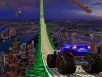 Impossible Stunts Monster Truck Game Screen Shot 7